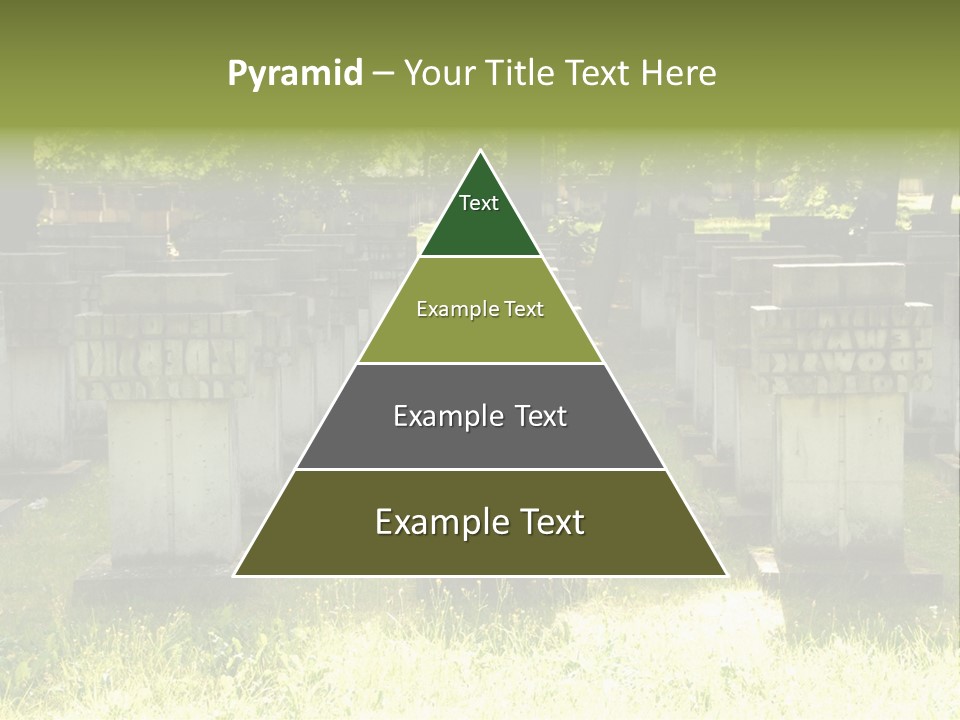 Angel Fall Churchyard PowerPoint Template