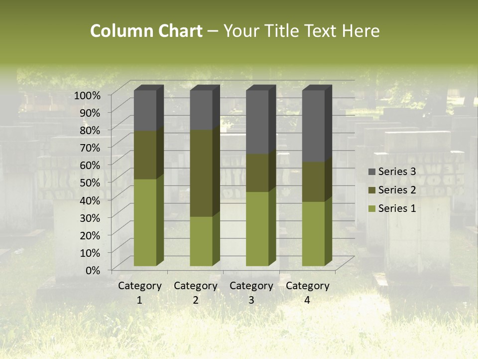 Angel Fall Churchyard PowerPoint Template