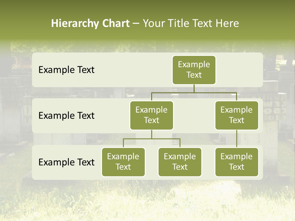 Angel Fall Churchyard PowerPoint Template