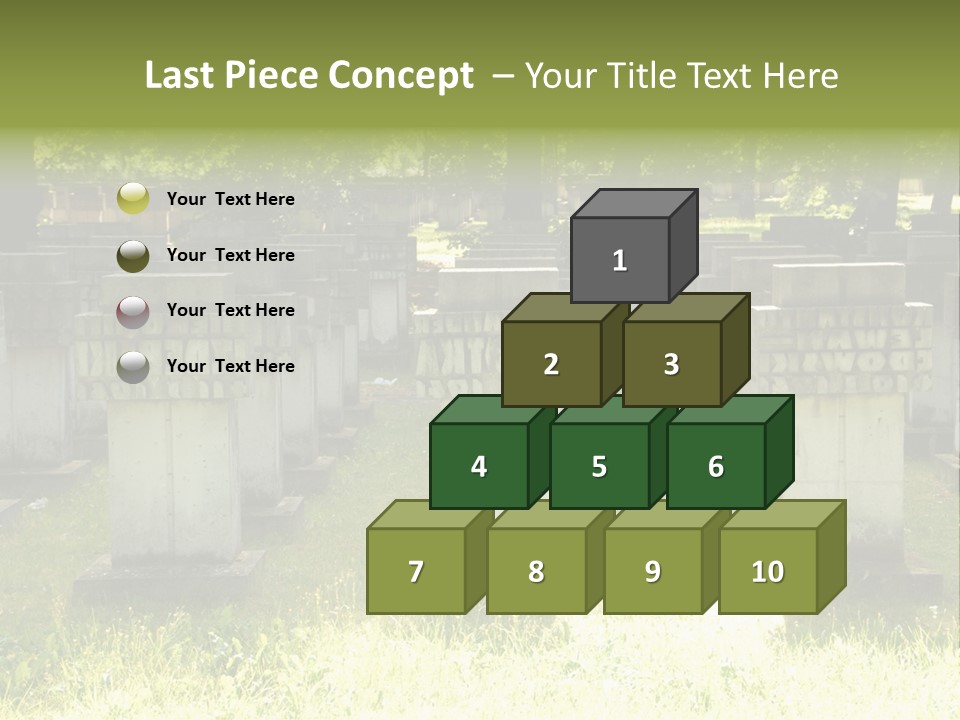 Angel Fall Churchyard PowerPoint Template