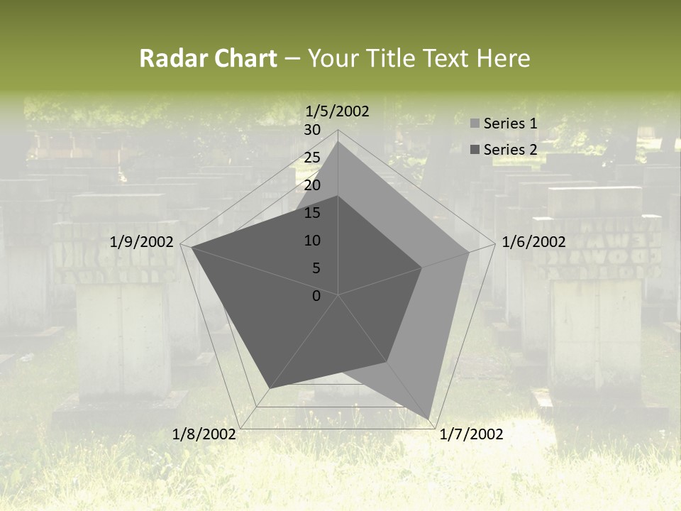 Angel Fall Churchyard PowerPoint Template