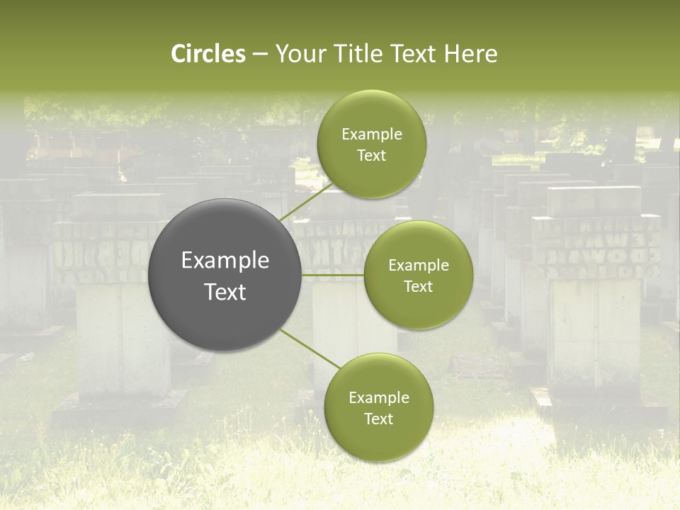 Angel Fall Churchyard PowerPoint Template