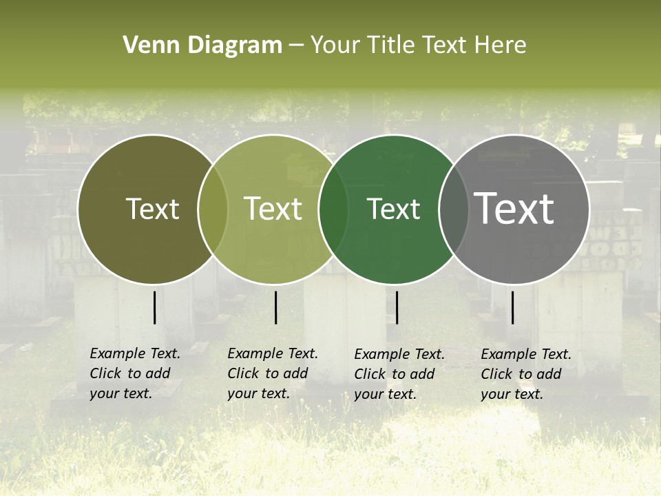 Angel Fall Churchyard PowerPoint Template