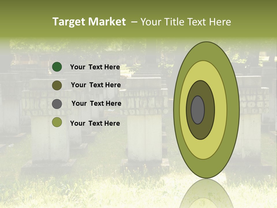 Angel Fall Churchyard PowerPoint Template