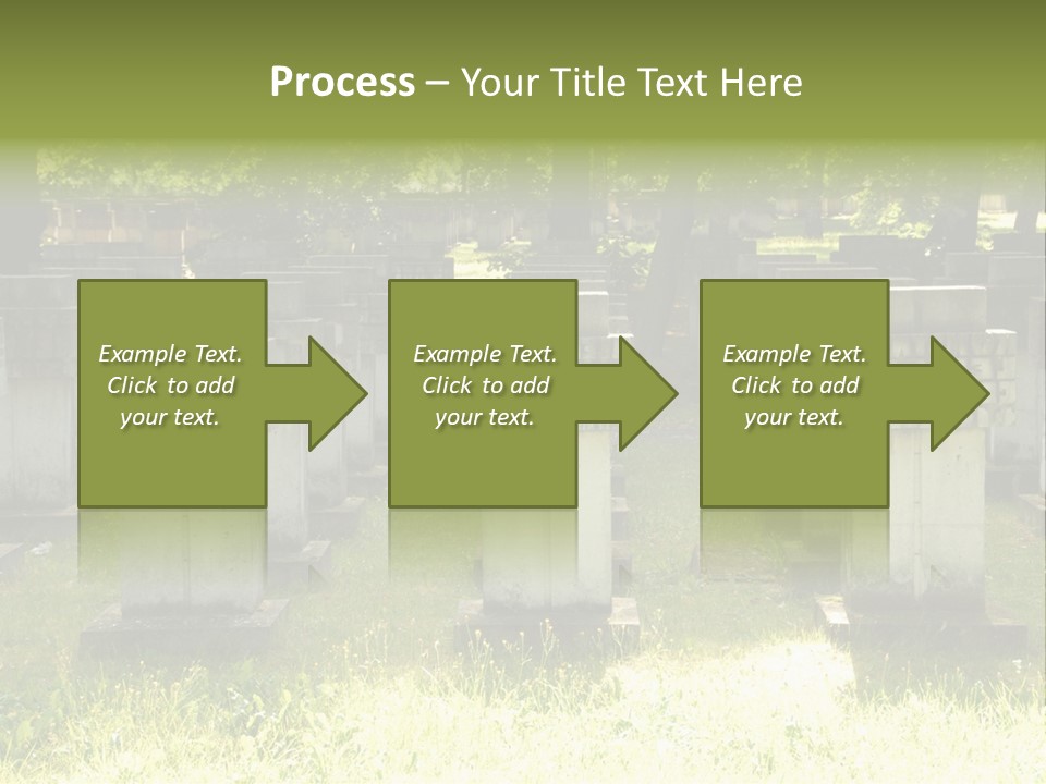Angel Fall Churchyard PowerPoint Template