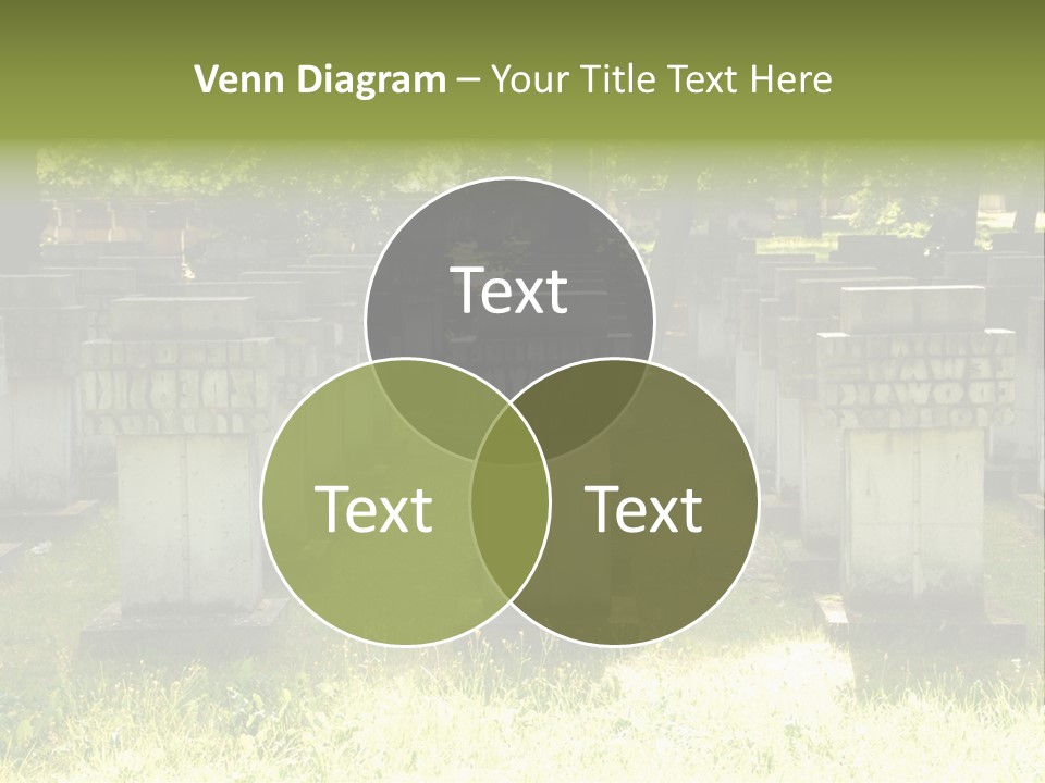 Angel Fall Churchyard PowerPoint Template