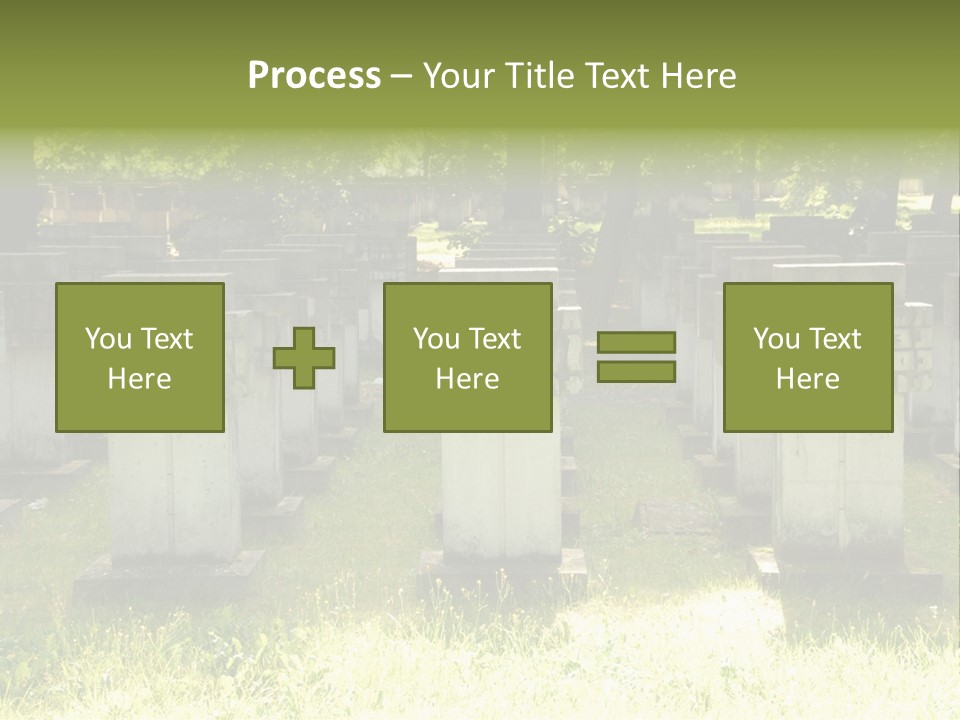 Angel Fall Churchyard PowerPoint Template