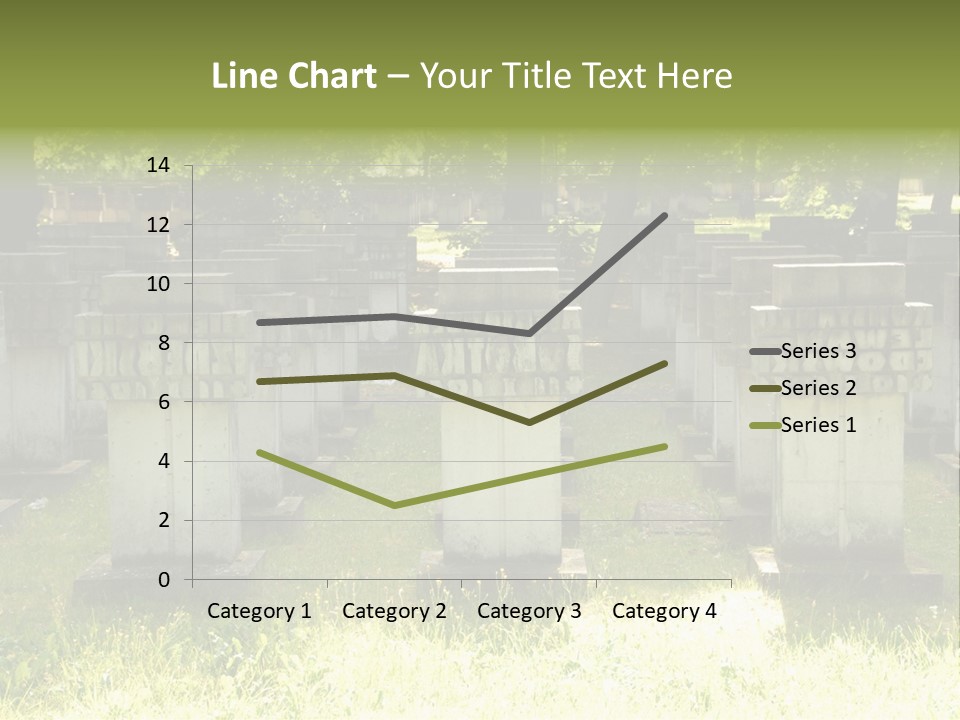 Angel Fall Churchyard PowerPoint Template