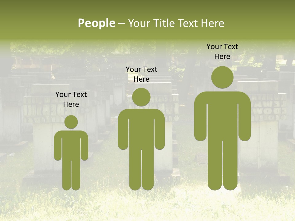 Angel Fall Churchyard PowerPoint Template