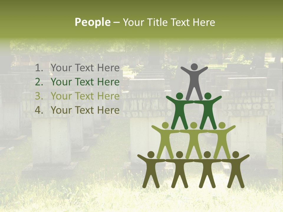 Angel Fall Churchyard PowerPoint Template