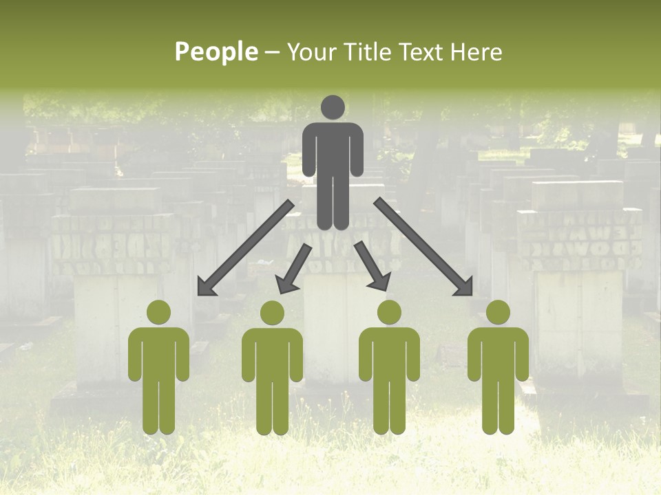 Angel Fall Churchyard PowerPoint Template