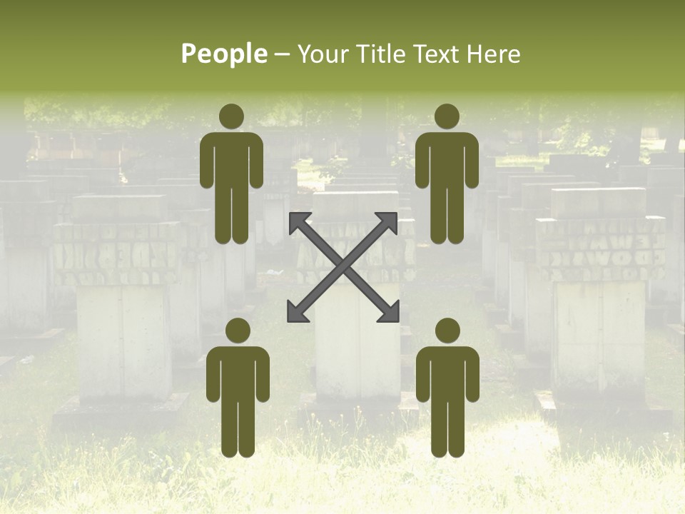 Angel Fall Churchyard PowerPoint Template