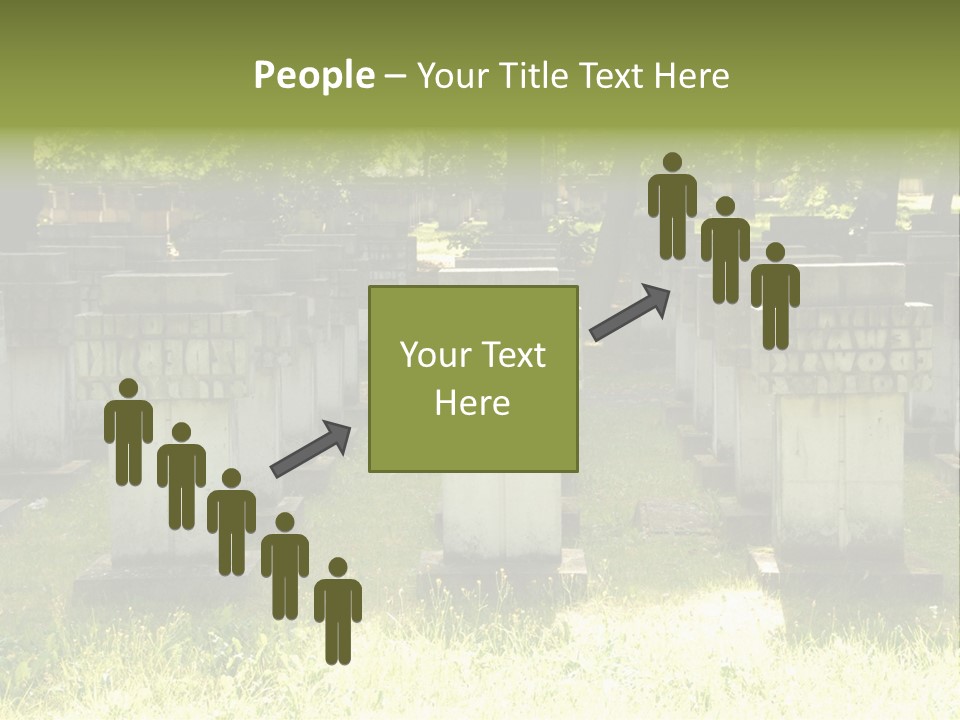 Angel Fall Churchyard PowerPoint Template