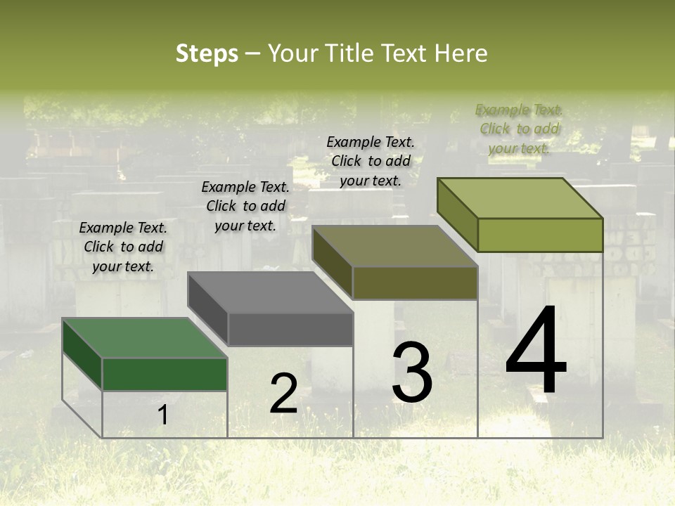 Angel Fall Churchyard PowerPoint Template