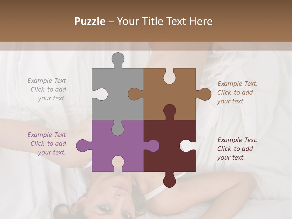 Frost Blond Expanse PowerPoint Template