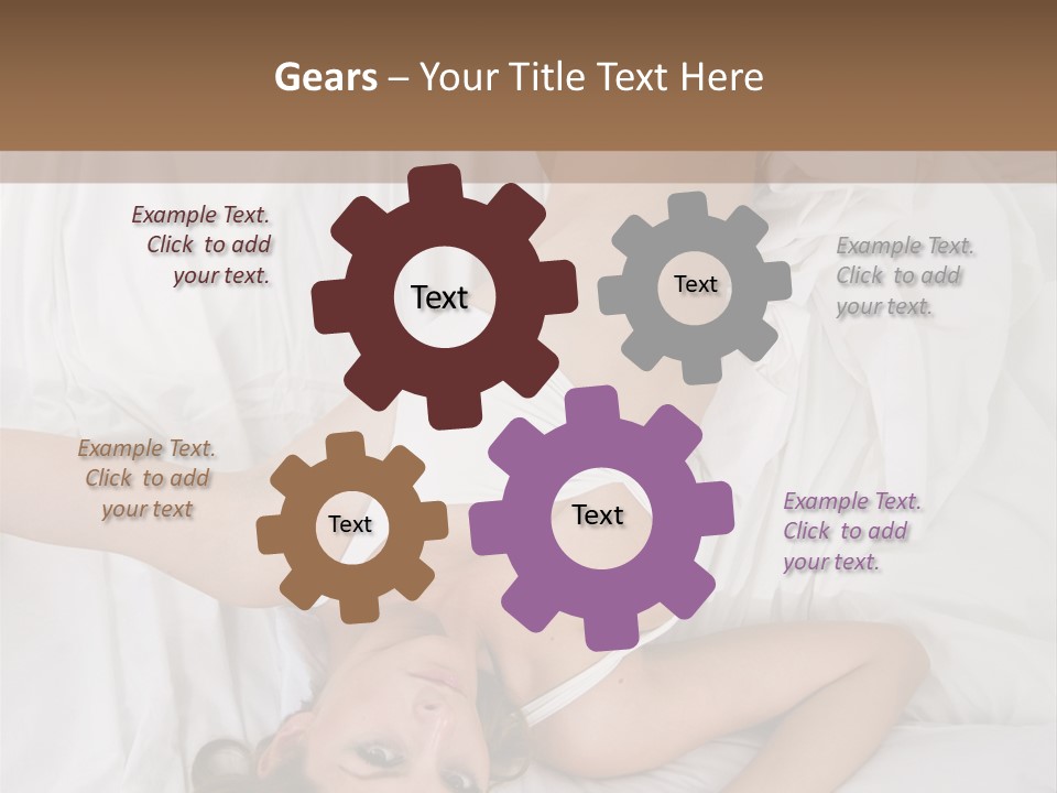 Frost Blond Expanse PowerPoint Template