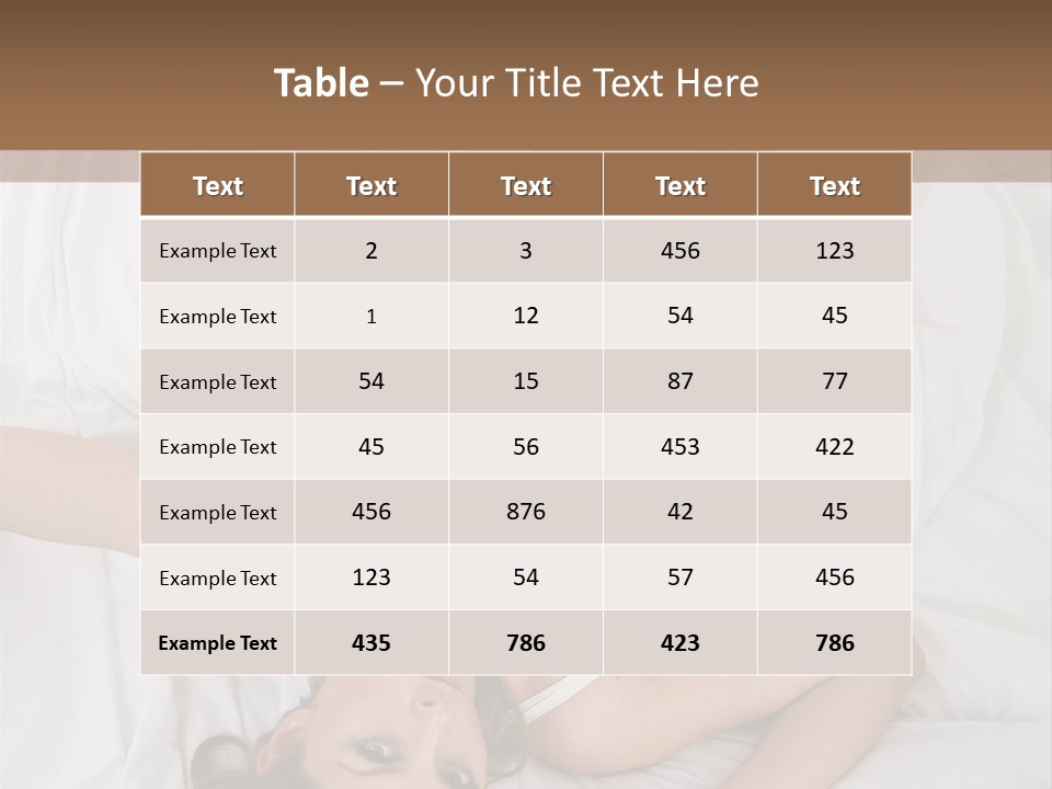 Frost Blond Expanse PowerPoint Template