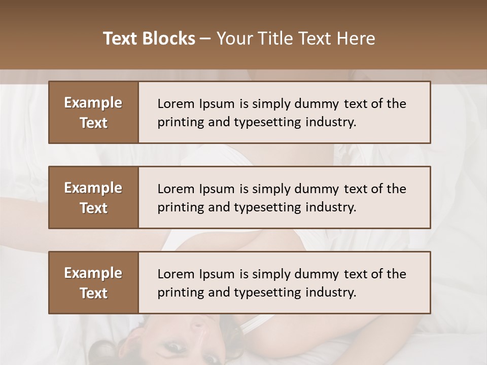 Frost Blond Expanse PowerPoint Template