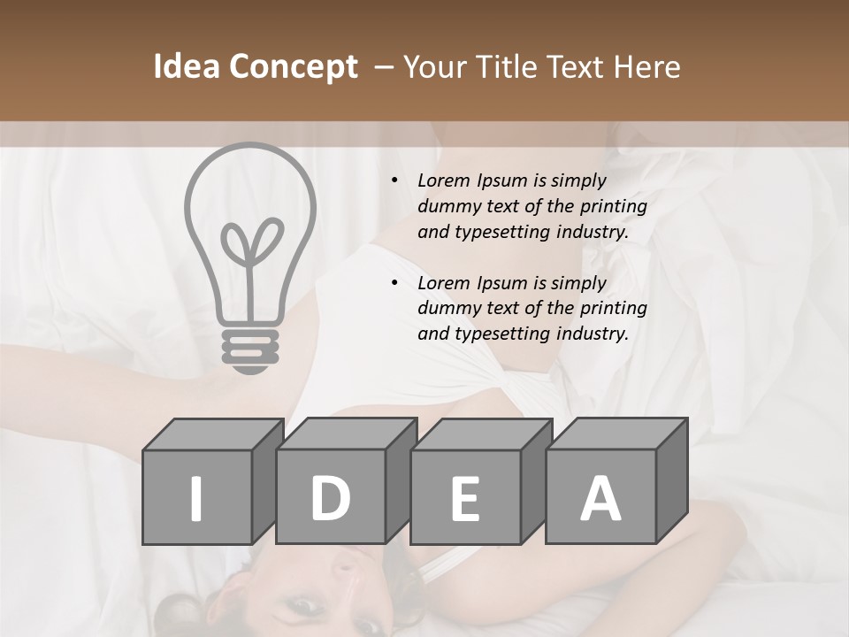 Frost Blond Expanse PowerPoint Template