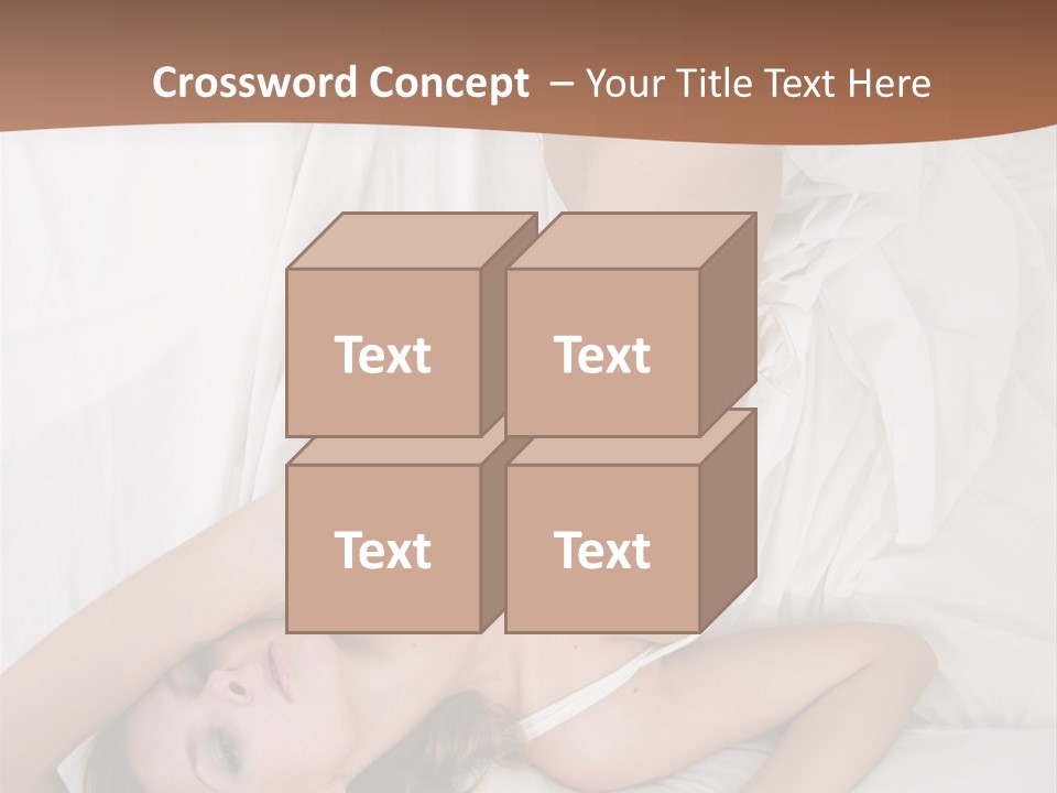 Pillow Sexy Captivating PowerPoint Template