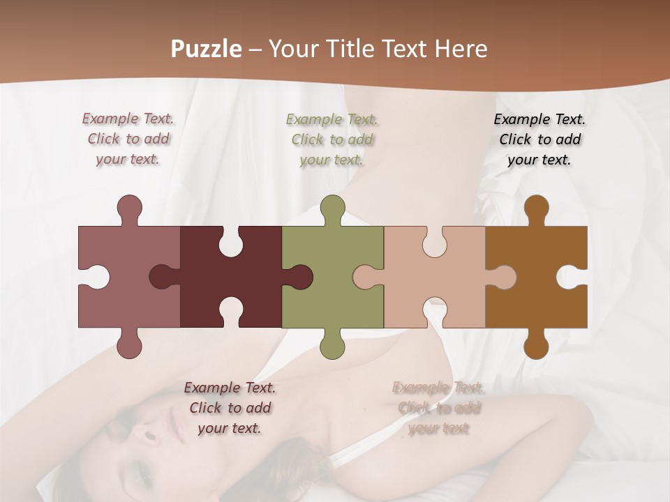 Pillow Sexy Captivating PowerPoint Template