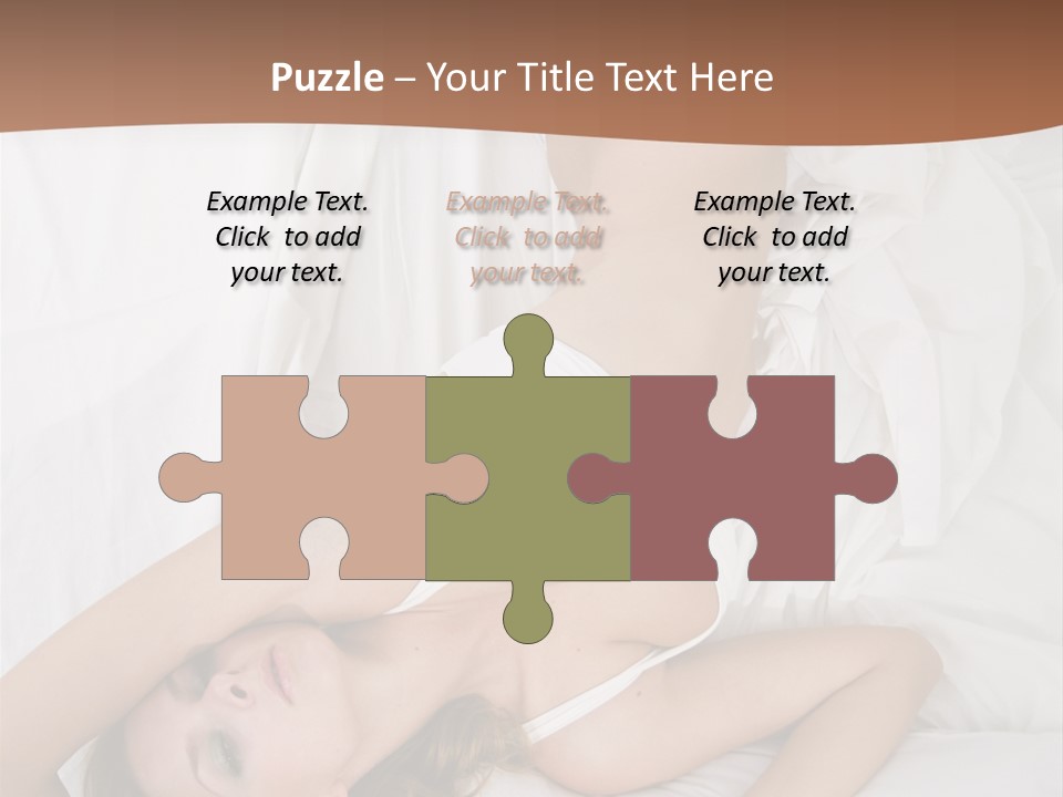 Pillow Sexy Captivating PowerPoint Template