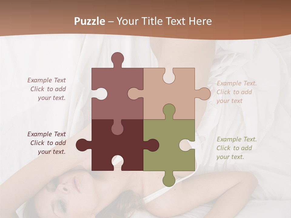 Pillow Sexy Captivating PowerPoint Template