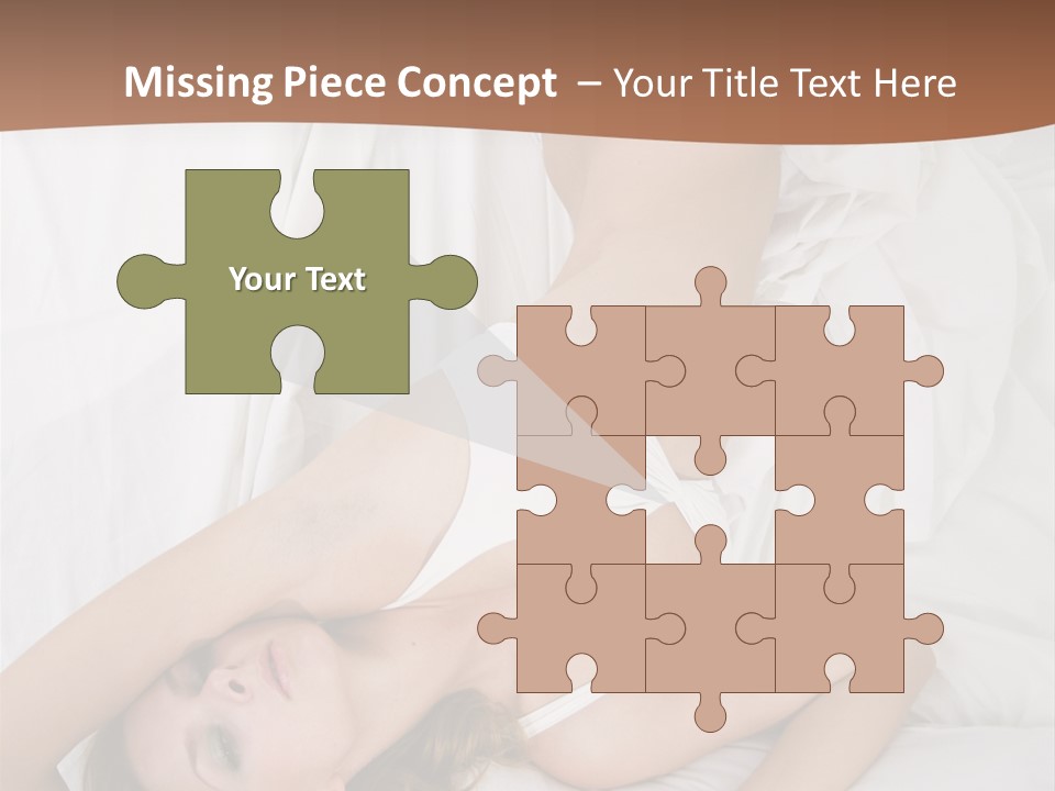 Pillow Sexy Captivating PowerPoint Template