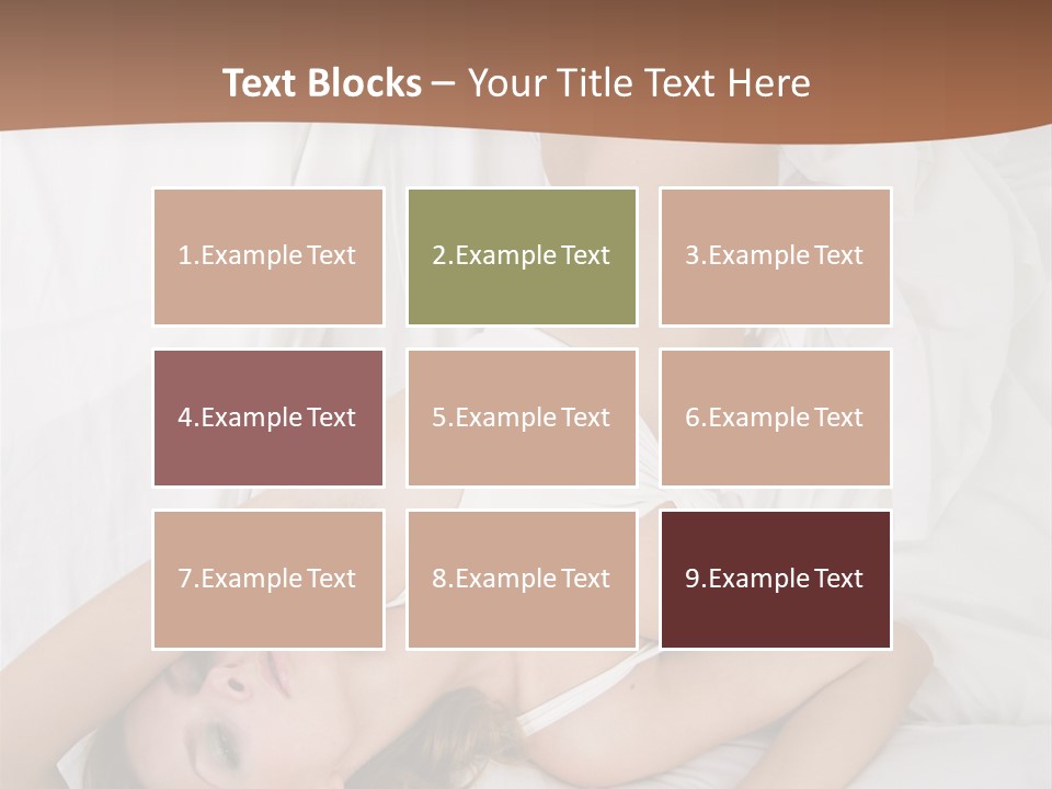 Pillow Sexy Captivating PowerPoint Template