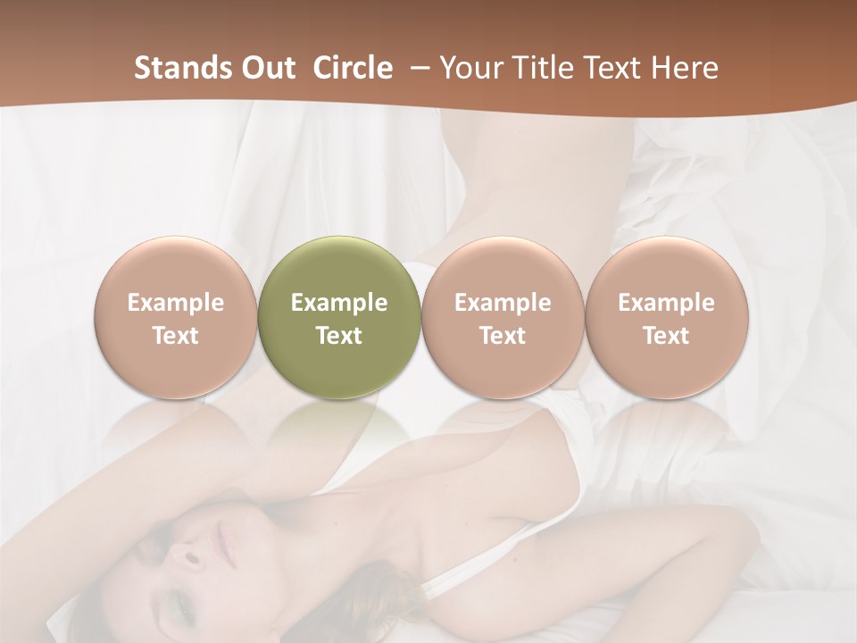 Pillow Sexy Captivating PowerPoint Template