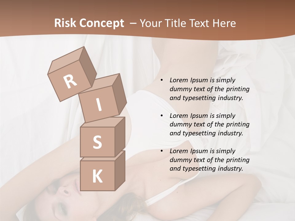 Pillow Sexy Captivating PowerPoint Template