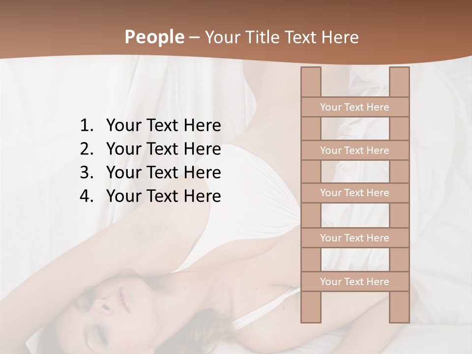Pillow Sexy Captivating PowerPoint Template