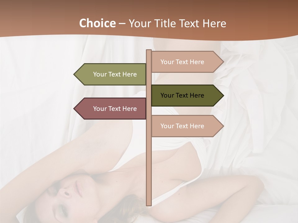 Pillow Sexy Captivating PowerPoint Template