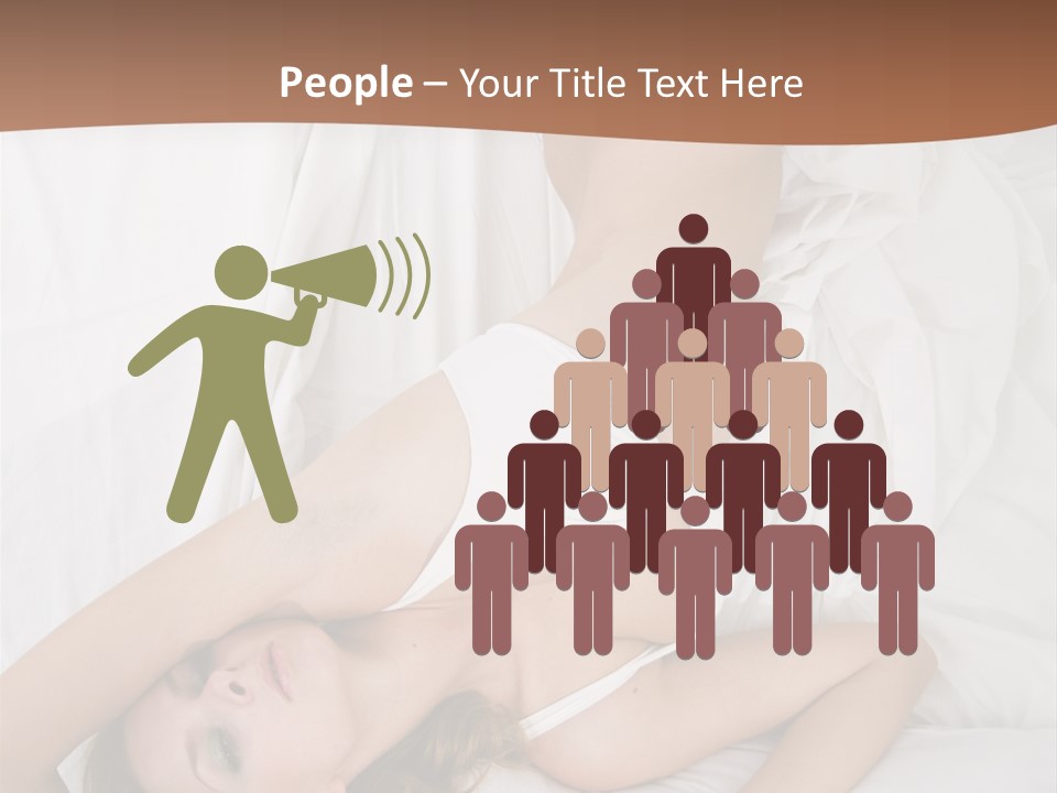 Pillow Sexy Captivating PowerPoint Template