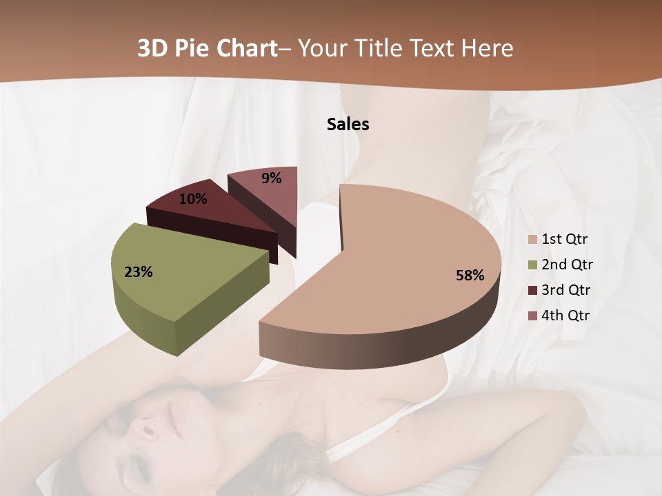 Pillow Sexy Captivating PowerPoint Template