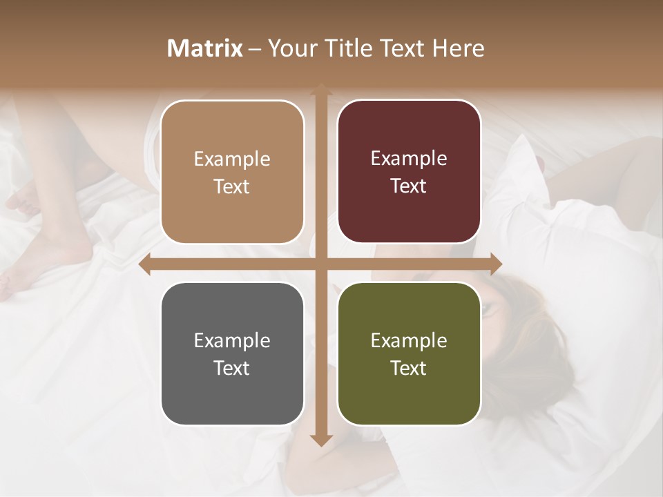 Captivating Female White PowerPoint Template