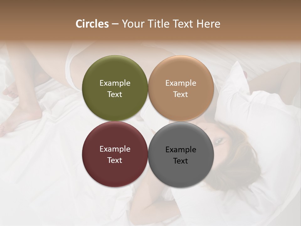 Captivating Female White PowerPoint Template