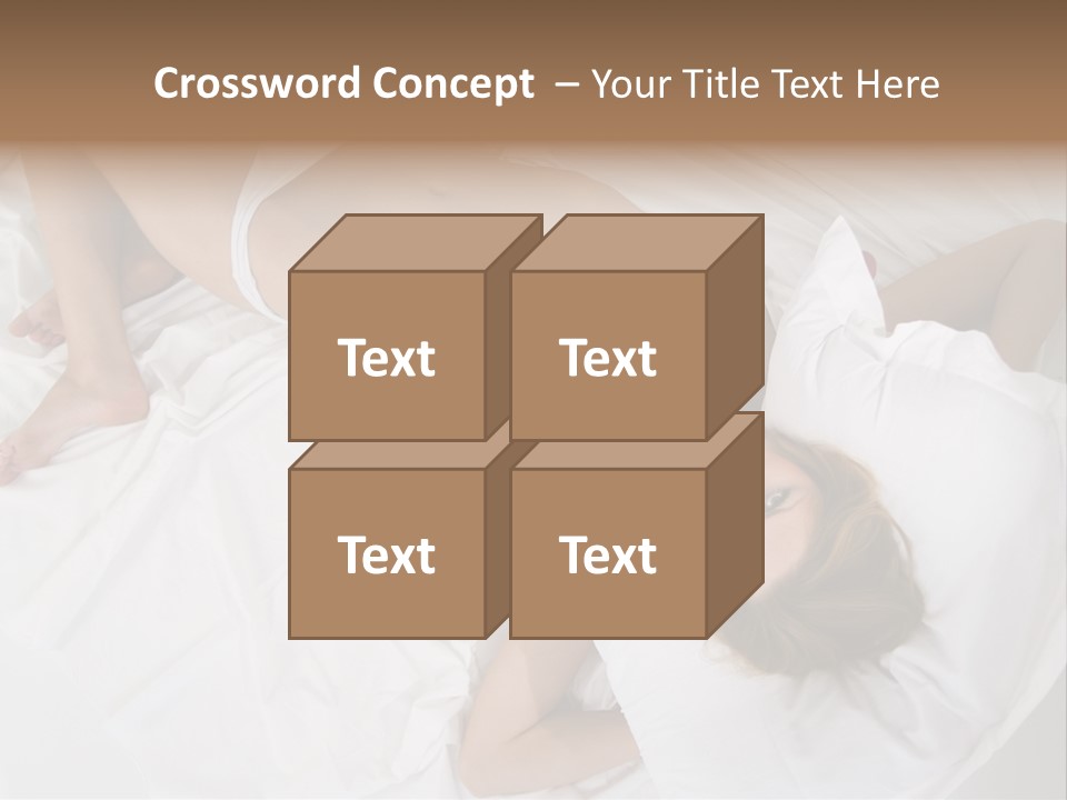 Captivating Female White PowerPoint Template