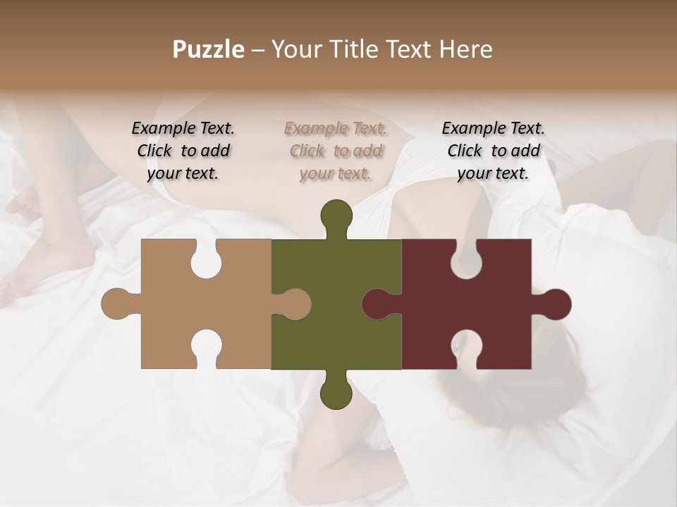 Captivating Female White PowerPoint Template