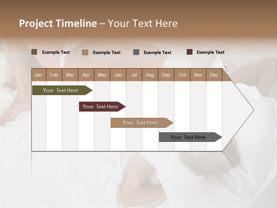 Captivating Female White PowerPoint Template