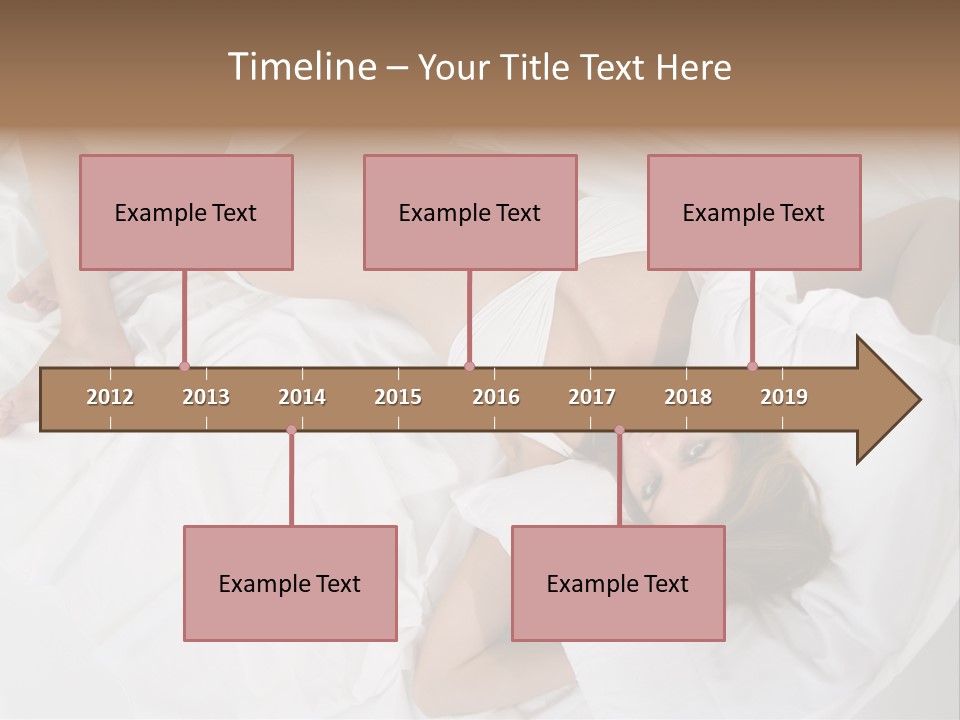 Captivating Female White PowerPoint Template