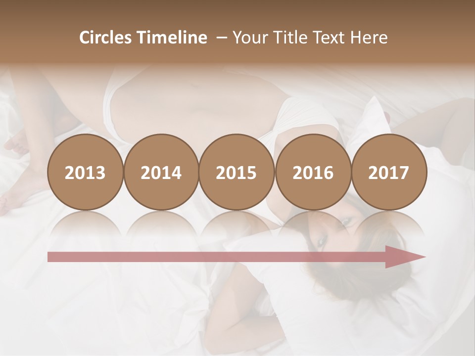 Captivating Female White PowerPoint Template