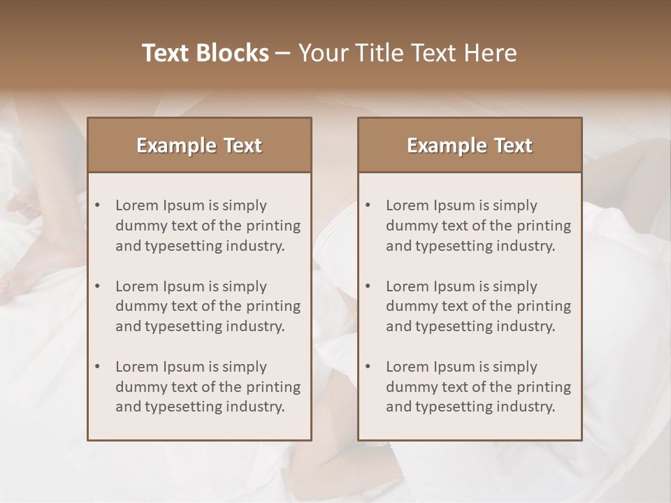 Captivating Female White PowerPoint Template