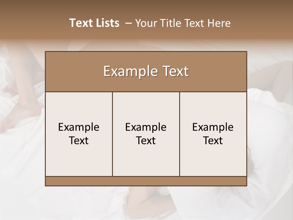 Captivating Female White PowerPoint Template