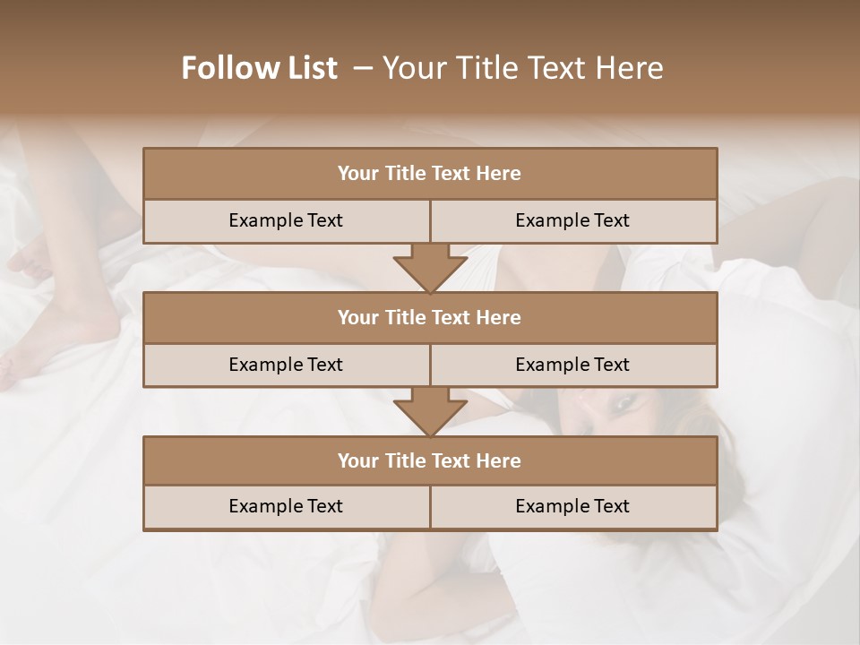 Captivating Female White PowerPoint Template