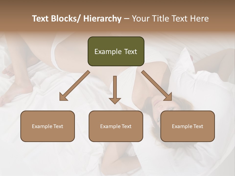 Captivating Female White PowerPoint Template