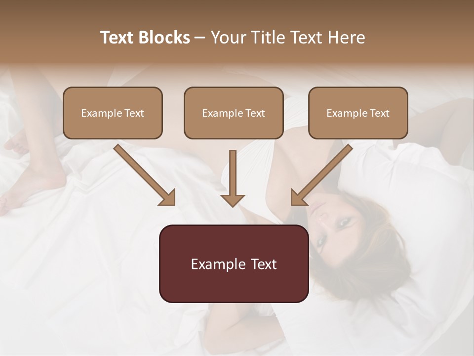 Captivating Female White PowerPoint Template