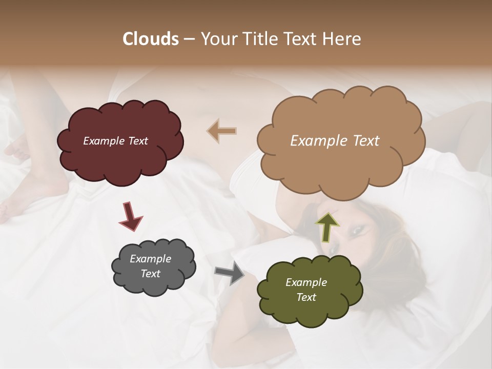 Captivating Female White PowerPoint Template