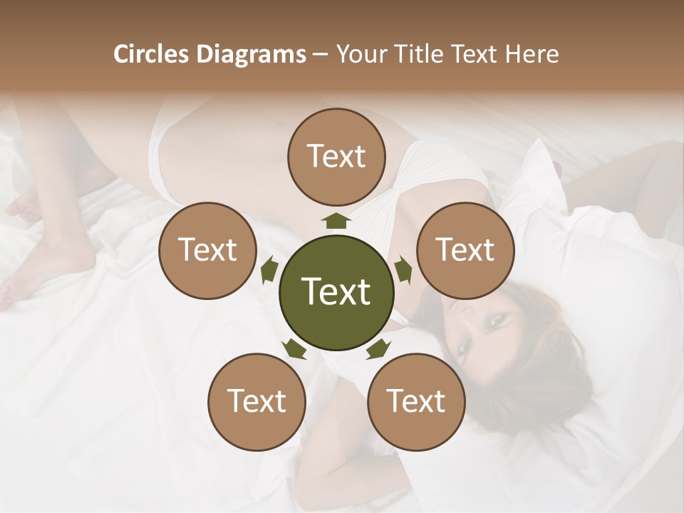 Captivating Female White PowerPoint Template