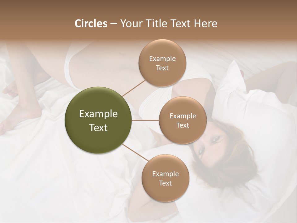 Captivating Female White PowerPoint Template